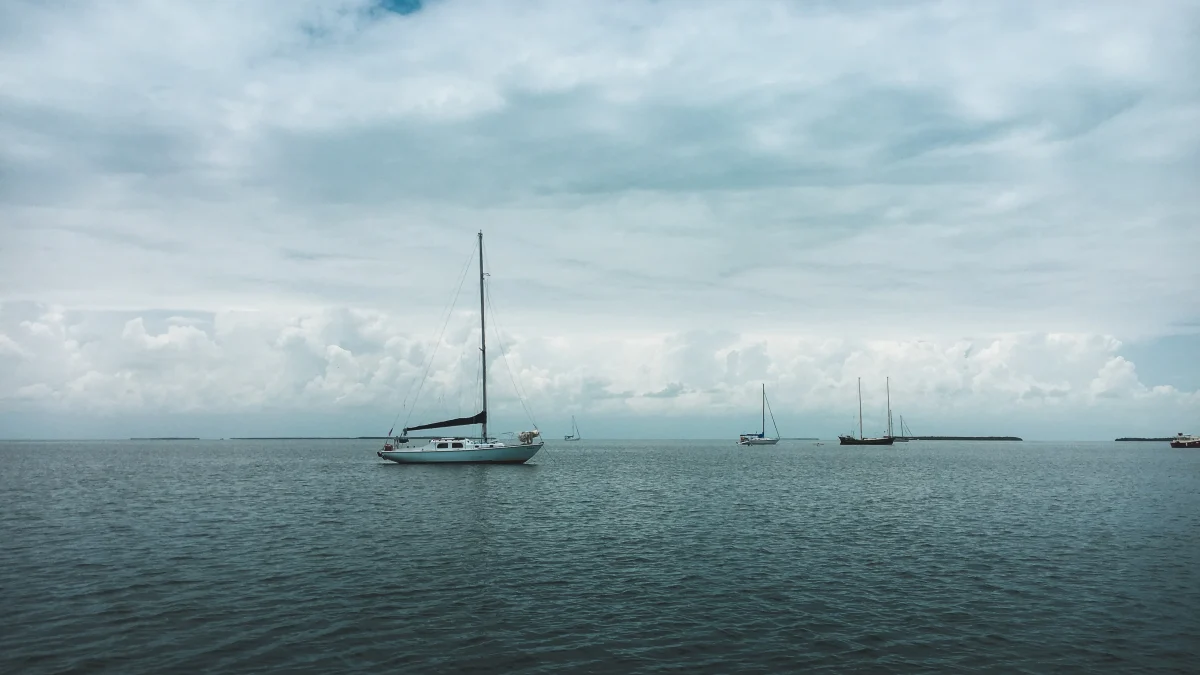 Anchored In Islamorada Florida