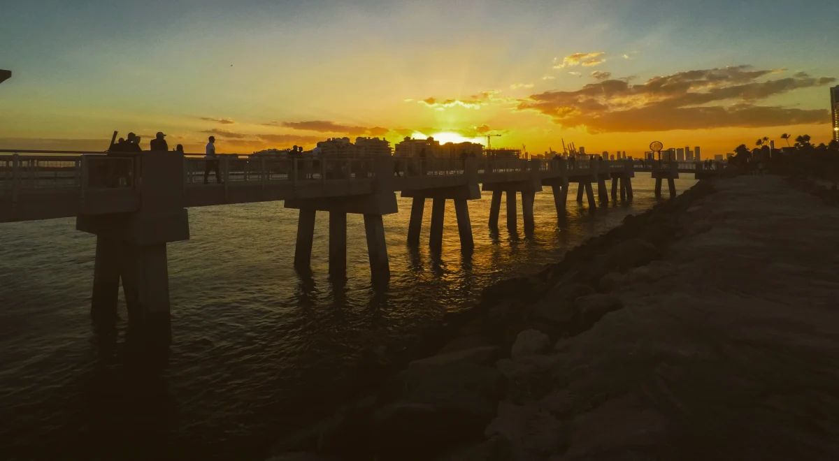 Sunset At South Point